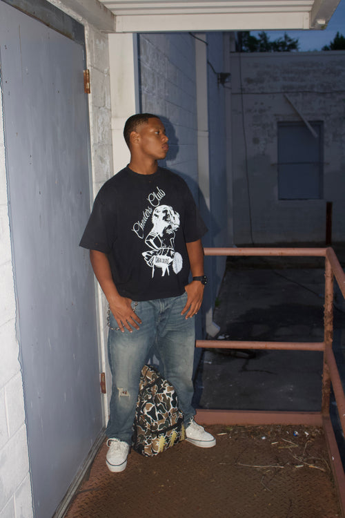 CHEAT3ERS Vintage Washed Distressed Boxy Oversized