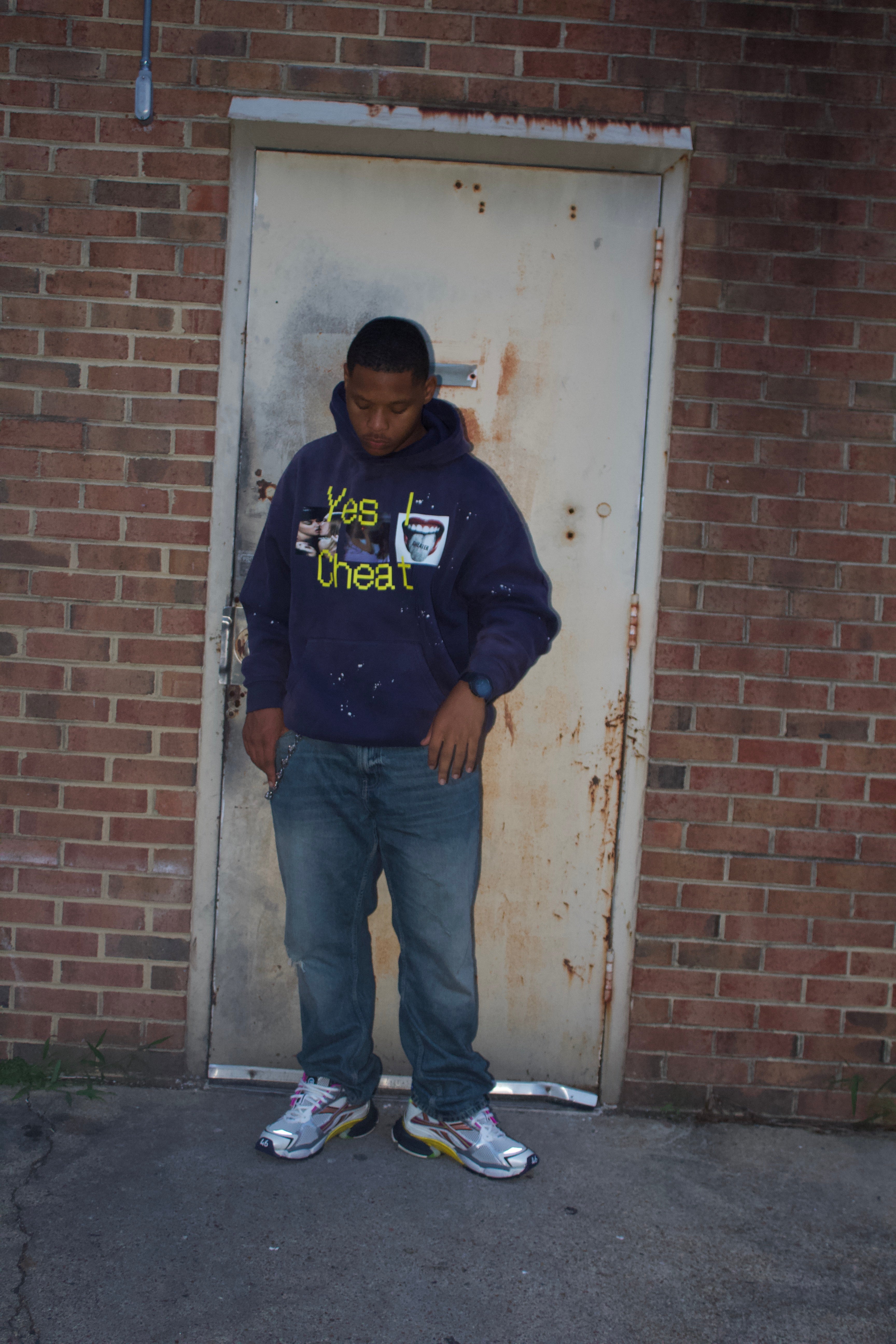 Yes I Cheat Washed Hoodie