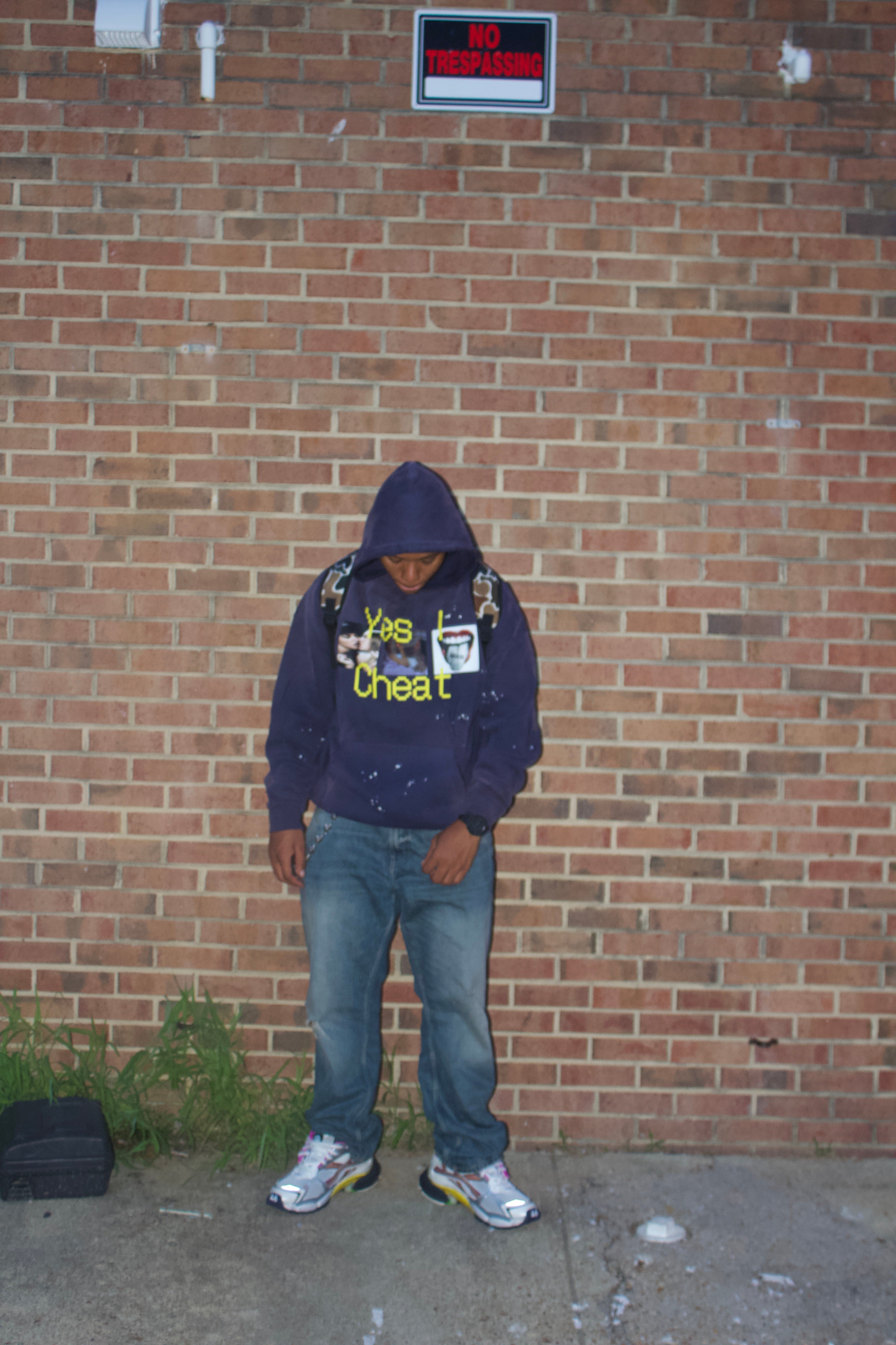 Yes I Cheat Washed Hoodie